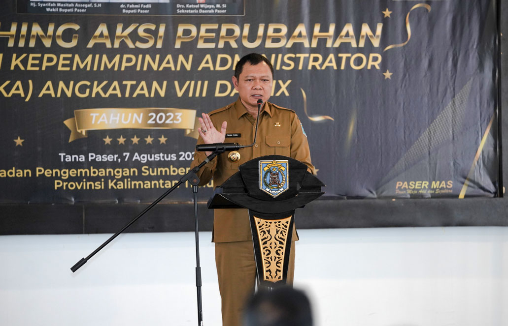 Launching Aksi Perubahan PKA Dinilai Tepat, Bupati Paser Inginkan Akselerasi Wujudkan Paser MAS