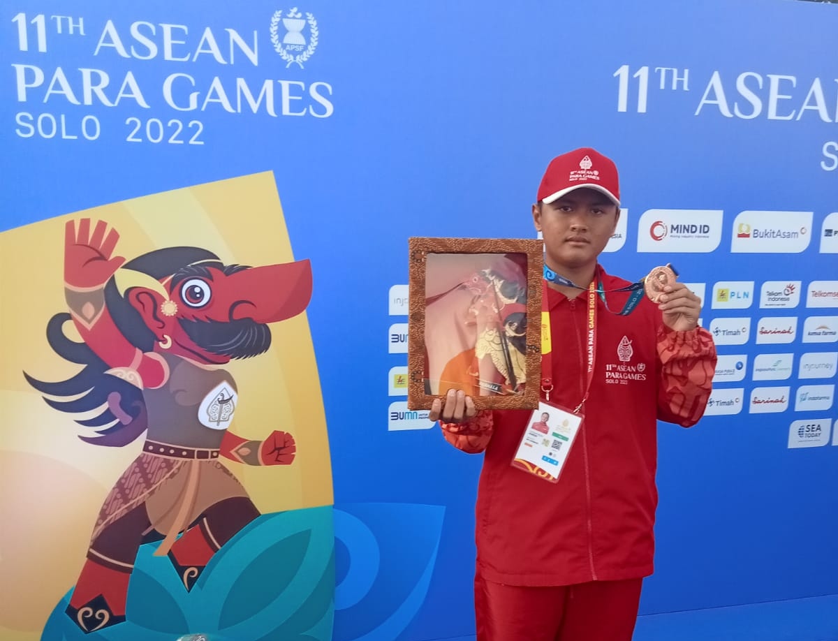 Moreno, Atlet asal Paser Raih Dua Emas pada ASEAN Para Games 2022