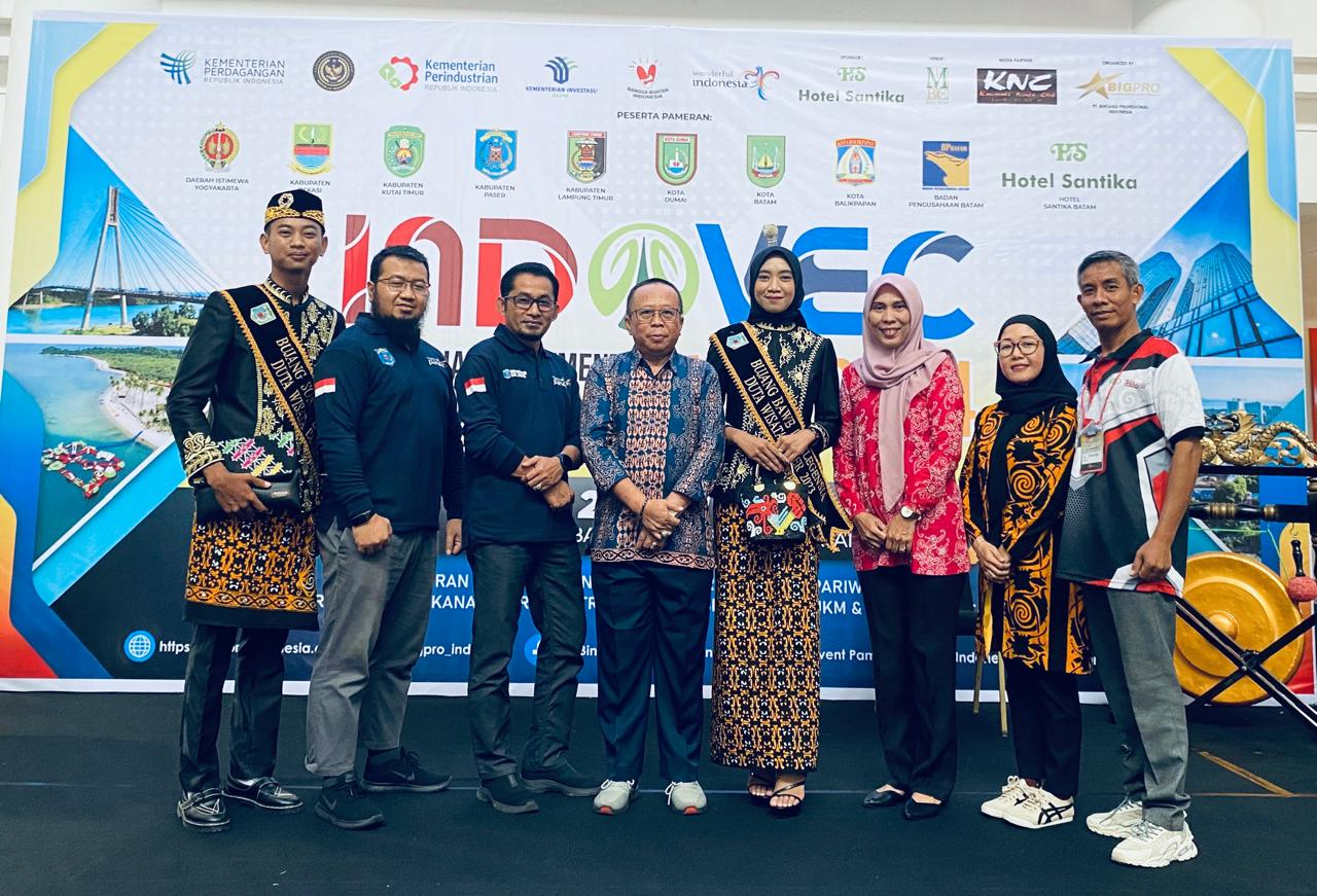 Meriah, Disporapar Kabupaten Paser Pameran Indovec Expo Di Batam