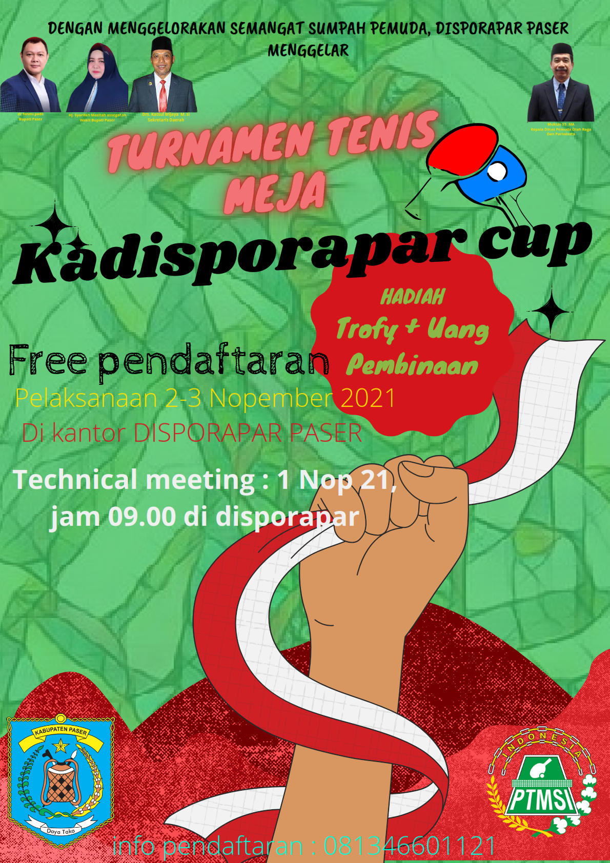 Turnamen Tenis Meja Kadisporapar Cup