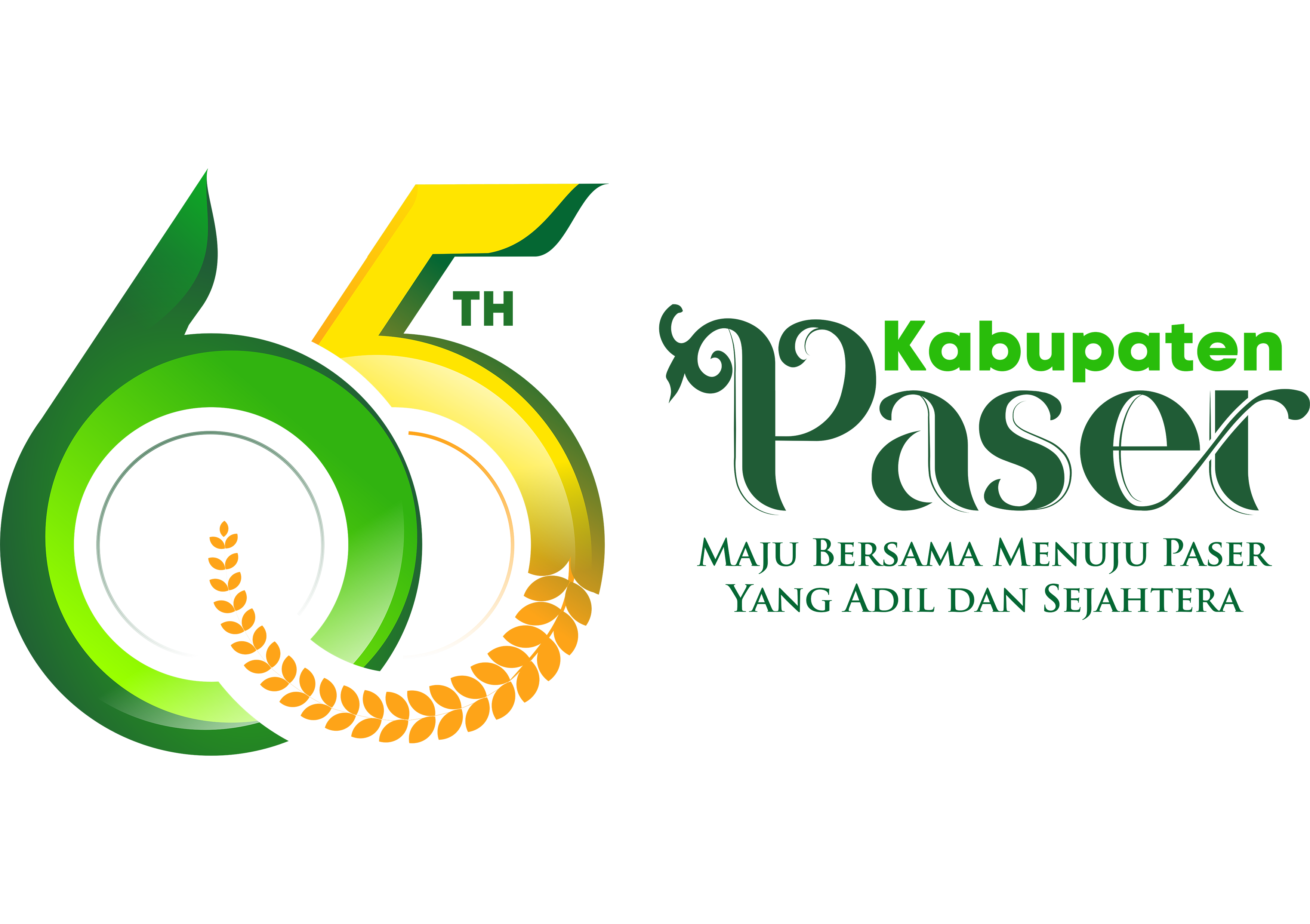 MAKNA LOGO DAN DESAIN LOGO HUT KE 65 KABUPATEN PASER