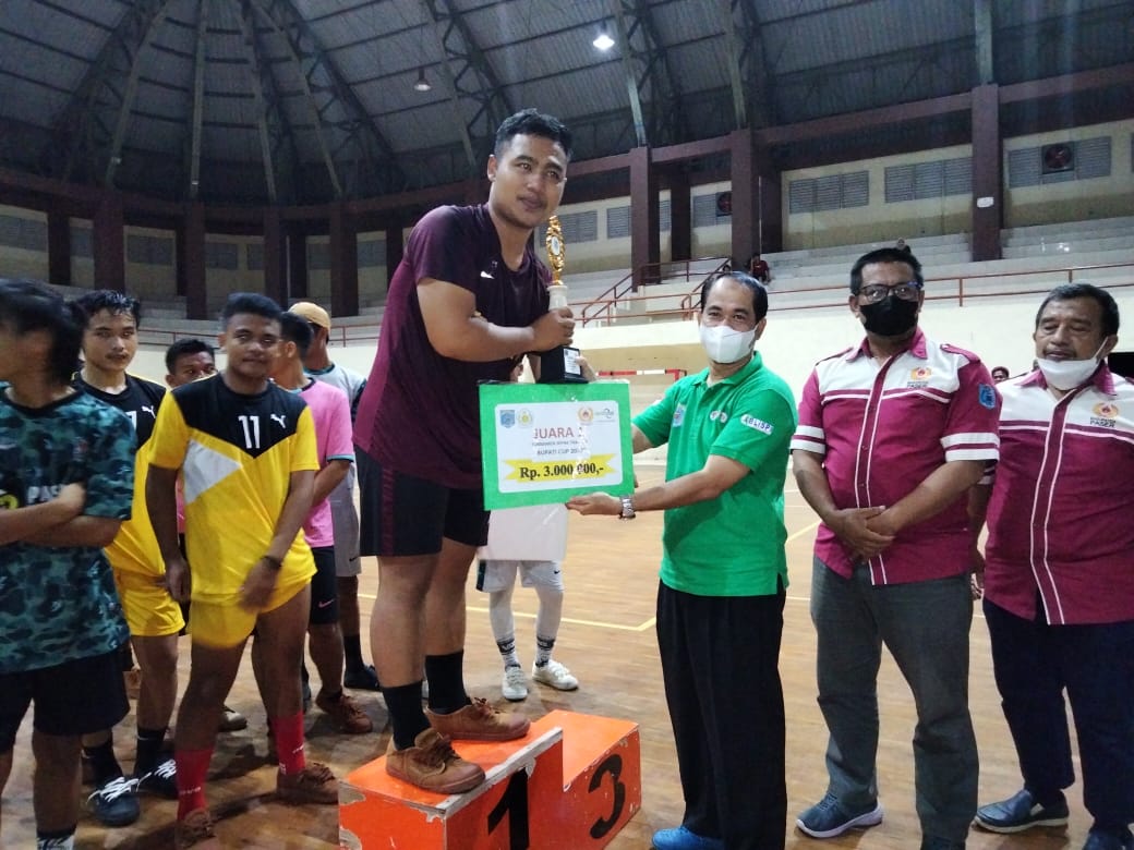PSTI Junior Juarai Turnamen Sepak  Takraw  Bupati Cup